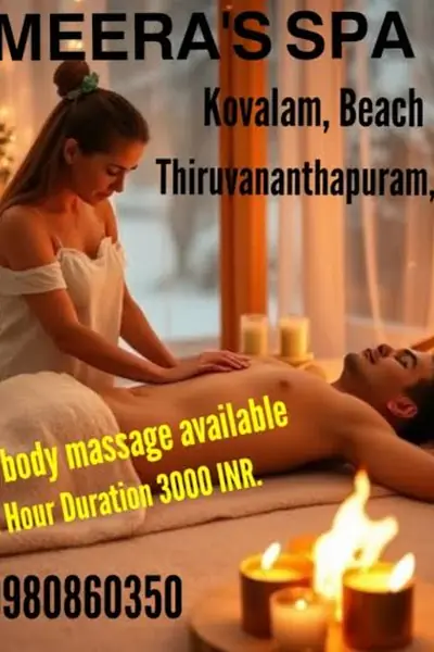 Full body cross massage available in Kovalam. Call/Whatsapp 9980860350